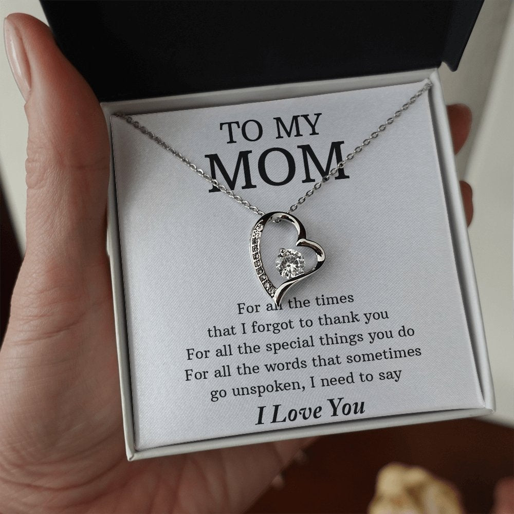 To My Mom | For All The Times | Jewelry | C30025TG, C30025TR, lx-C30025, PB23-WOOD, PROD-2070574, PT-781, TNM-1, USER-43062 | TageUnlimited