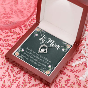 To My Mom | Forever Love Necklace 💓💓 | Jewelry | C30025TR, lx-C30025, PB23-WOOD, PROD-1582818, PT-1100, TNM-1, USER-43062, WARRANTY-UPSELL | TageUnlimited