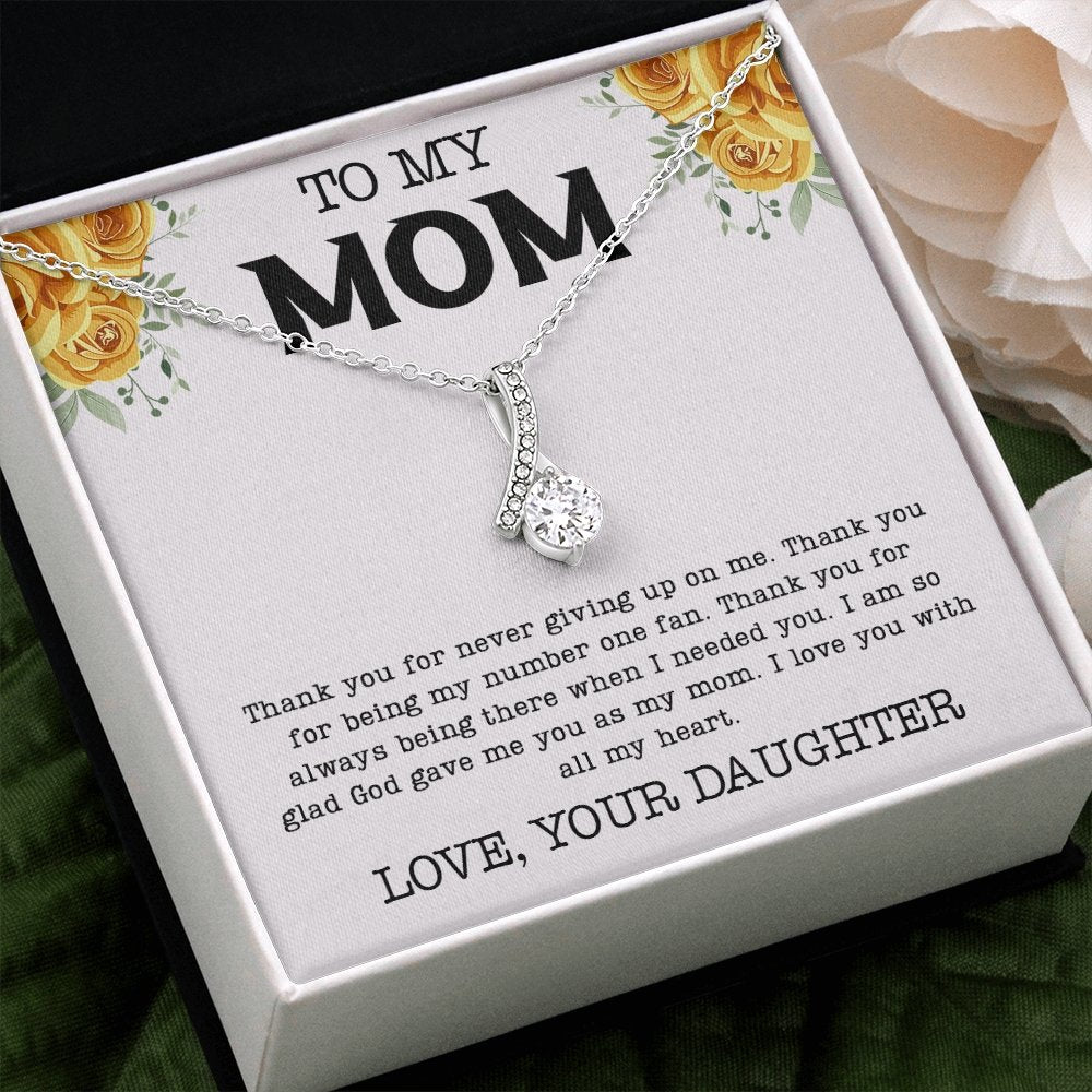 To My Mom | I Am So Glad God Gave Me You | Jewelry | C30084TG, C30084TR, lx-C30084, PB23-WOOD, PROD-2058996, PT-930, TNM-1, USER-43062 | TageUnlimited