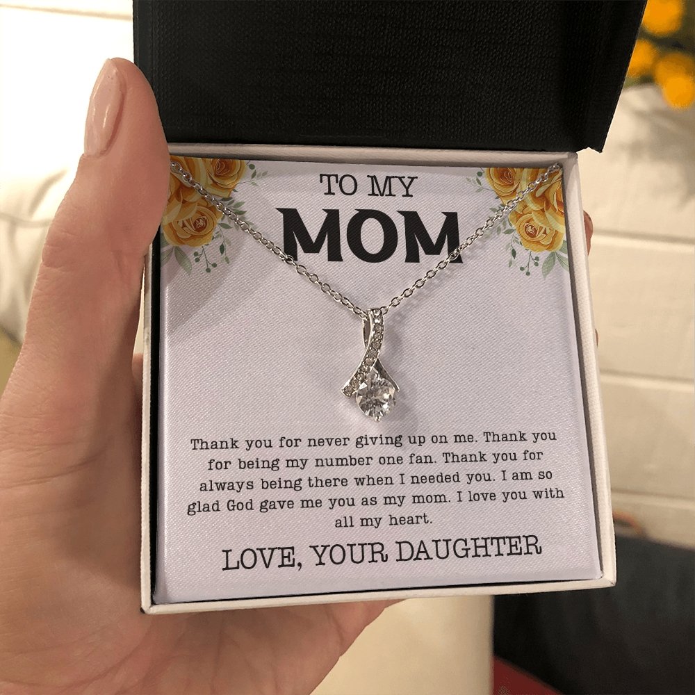 To My Mom | I Am So Glad God Gave Me You | Jewelry | C30084TG, C30084TR, lx-C30084, PB23-WOOD, PROD-2058996, PT-930, TNM-1, USER-43062 | TageUnlimited