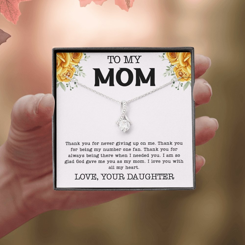 To My Mom | I Am So Glad God Gave Me You | Jewelry | C30084TG, C30084TR, lx-C30084, PB23-WOOD, PROD-2058996, PT-930, TNM-1, USER-43062 | TageUnlimited