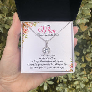 To My Mom | I Can't Repay You | Jewelry | C30187TR, lx-C30187, PB23-WOOD, PROD-2004911, PT-2646, TNM-1, USER-43062 | TageUnlimited
