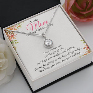 To My Mom | I Can't Repay You | Jewelry | C30187TR, lx-C30187, PB23-WOOD, PROD-2004911, PT-2646, TNM-1, USER-43062 | TageUnlimited