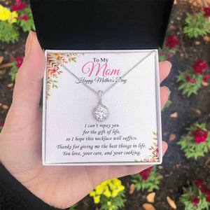 To My Mom | I Can't Repay You | Jewelry | C30187TR, lx-C30187, PB23-WOOD, PROD-2004911, PT-2646, TNM-1, USER-43062 | TageUnlimited
