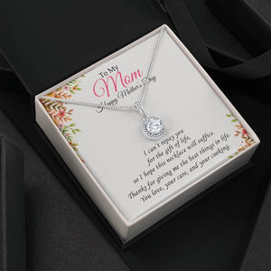 To My Mom | I Can't Repay You | Jewelry | C30187TR, lx-C30187, PB23-WOOD, PROD-2004911, PT-2646, TNM-1, USER-43062 | TageUnlimited