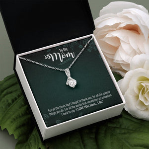 To My Mom | I Do Love You ❤️❤️❤️ | Jewelry | C30084TG, C30084TR, lx-C30084, PB23-WOOD, PROD-1845649, PT-930, TNM-1, USER-43062 | TageUnlimited