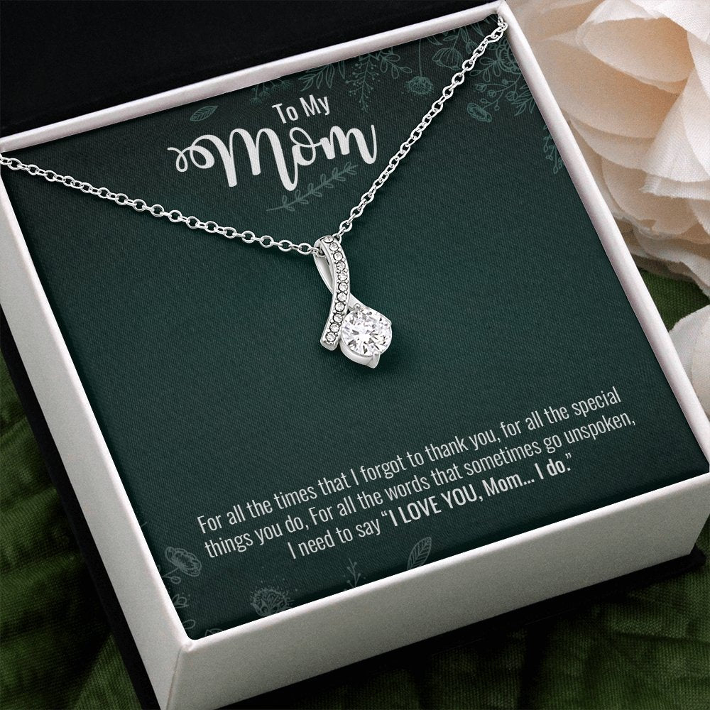 To My Mom | I Do Love You ❤️❤️❤️ | Jewelry | C30084TG, C30084TR, lx-C30084, PB23-WOOD, PROD-1845649, PT-930, TNM-1, USER-43062 | TageUnlimited