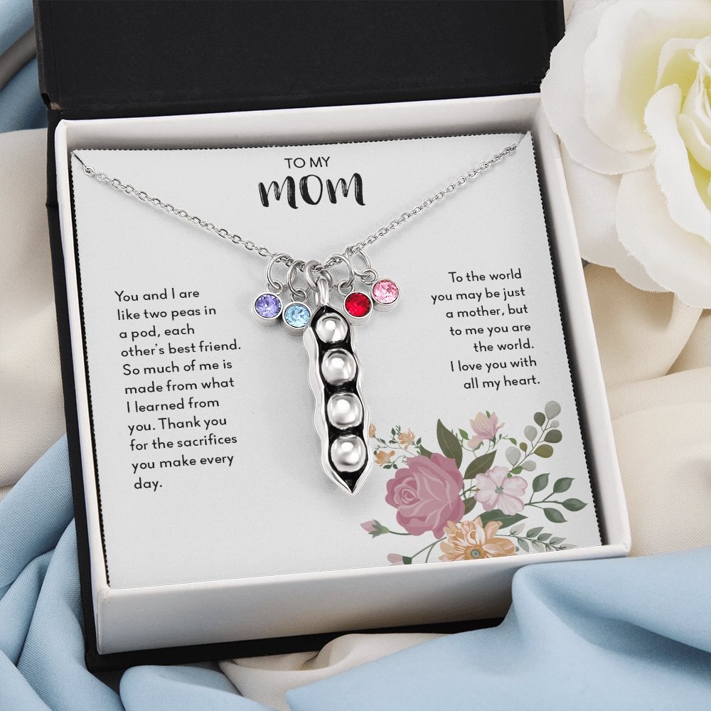 To My Mom | I Love You With All My Heart | Jewelry | A30012T/SARI, C30179TR, C30180TR, C30181TR, lx-C30179, lx-C30180, lx-C30181, PROD-1966962, PT-1341, TNM-1, USER-43062 | TageUnlimited