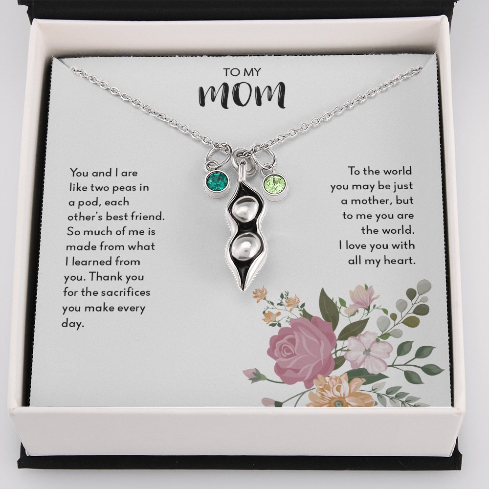 To My Mom | I Love You With All My Heart | Jewelry | A30012T/SARI, C30179TR, C30180TR, C30181TR, lx-C30179, lx-C30180, lx-C30181, PROD-1966962, PT-1341, TNM-1, USER-43062 | TageUnlimited