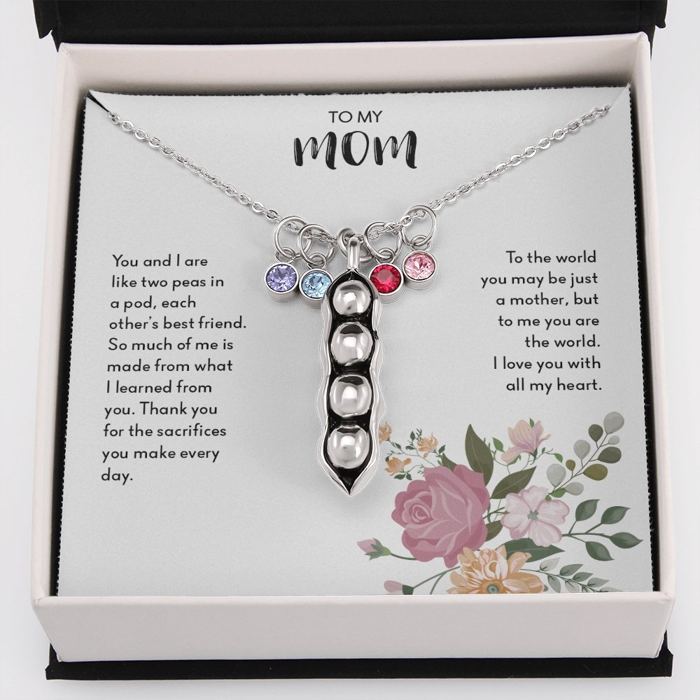 To My Mom | I Love You With All My Heart | Jewelry | A30012T/SARI, C30179TR, C30180TR, C30181TR, lx-C30179, lx-C30180, lx-C30181, PROD-1966962, PT-1341, TNM-1, USER-43062 | TageUnlimited