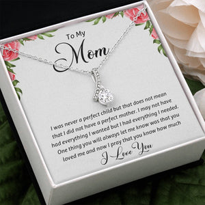 To My Mom | I Pray That You know | Jewelry | C30084TR, lx-C30084, PB23-WOOD, PROD-2067449, PT-930, TNM-1, USER-43062 | TageUnlimited