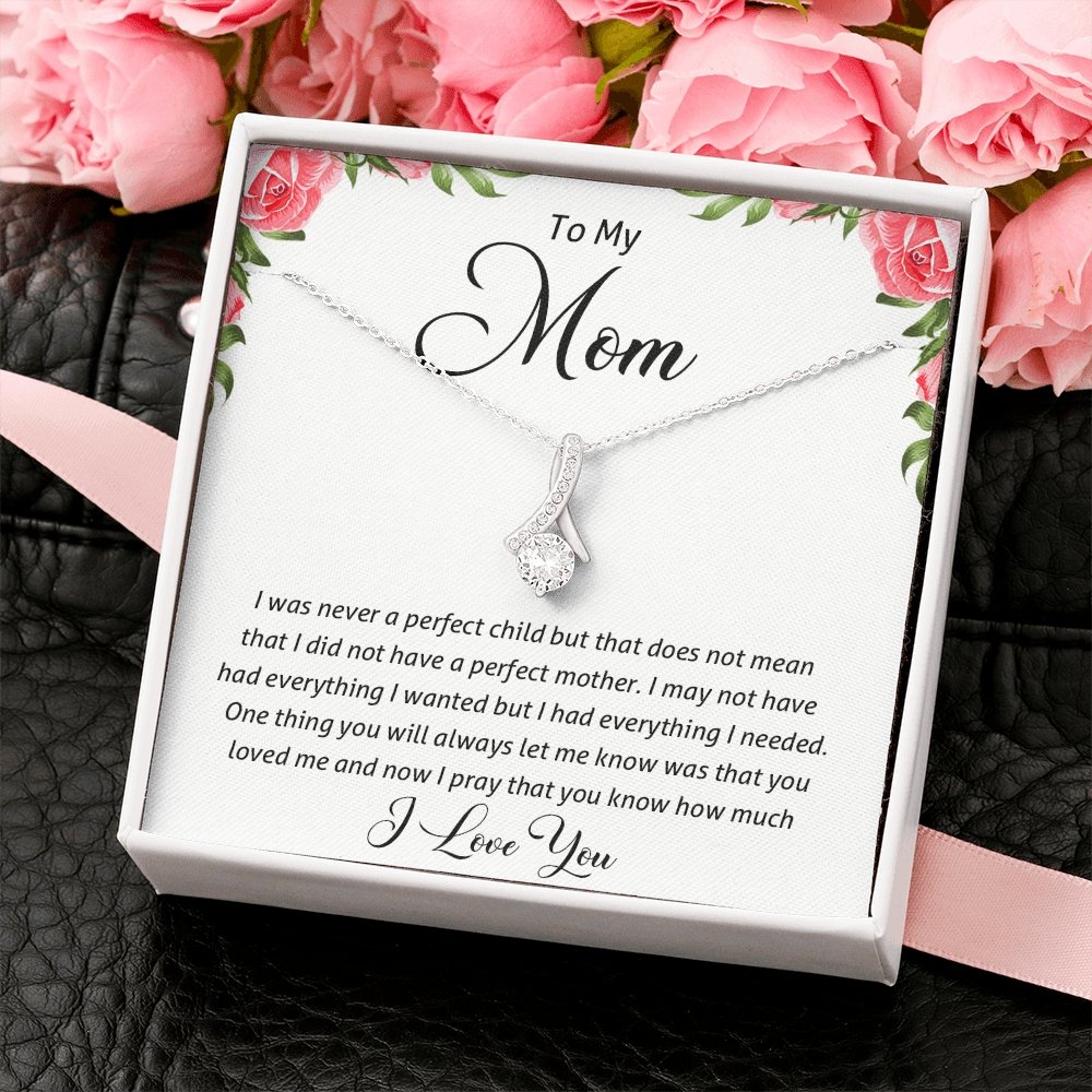 To My Mom | I Pray That You know | Jewelry | C30084TR, lx-C30084, PB23-WOOD, PROD-2067449, PT-930, TNM-1, USER-43062 | TageUnlimited
