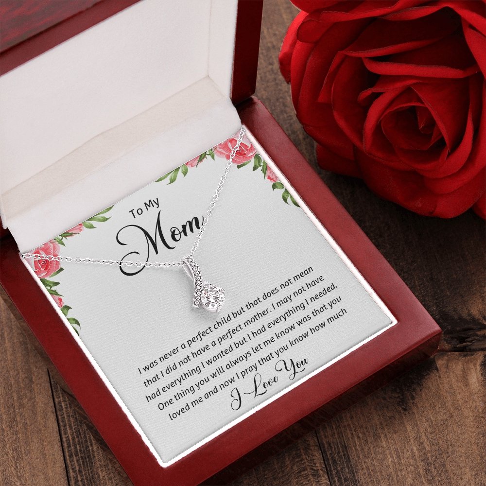 To My Mom | I Pray That You know | Jewelry | C30084TR, lx-C30084, PB23-WOOD, PROD-2067449, PT-930, TNM-1, USER-43062 | TageUnlimited