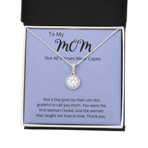 TO MY MOM | NOT ALL HEROES WEAR CAPES | Jewelry | C30187TR, lx-C30187, PB23-WOOD, PROD-2025601, PT-2646, TNM-1, USER-43062 | TageUnlimited