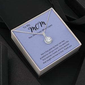 TO MY MOM | NOT ALL HEROES WEAR CAPES | Jewelry | C30187TR, lx-C30187, PB23-WOOD, PROD-2025601, PT-2646, TNM-1, USER-43062 | TageUnlimited
