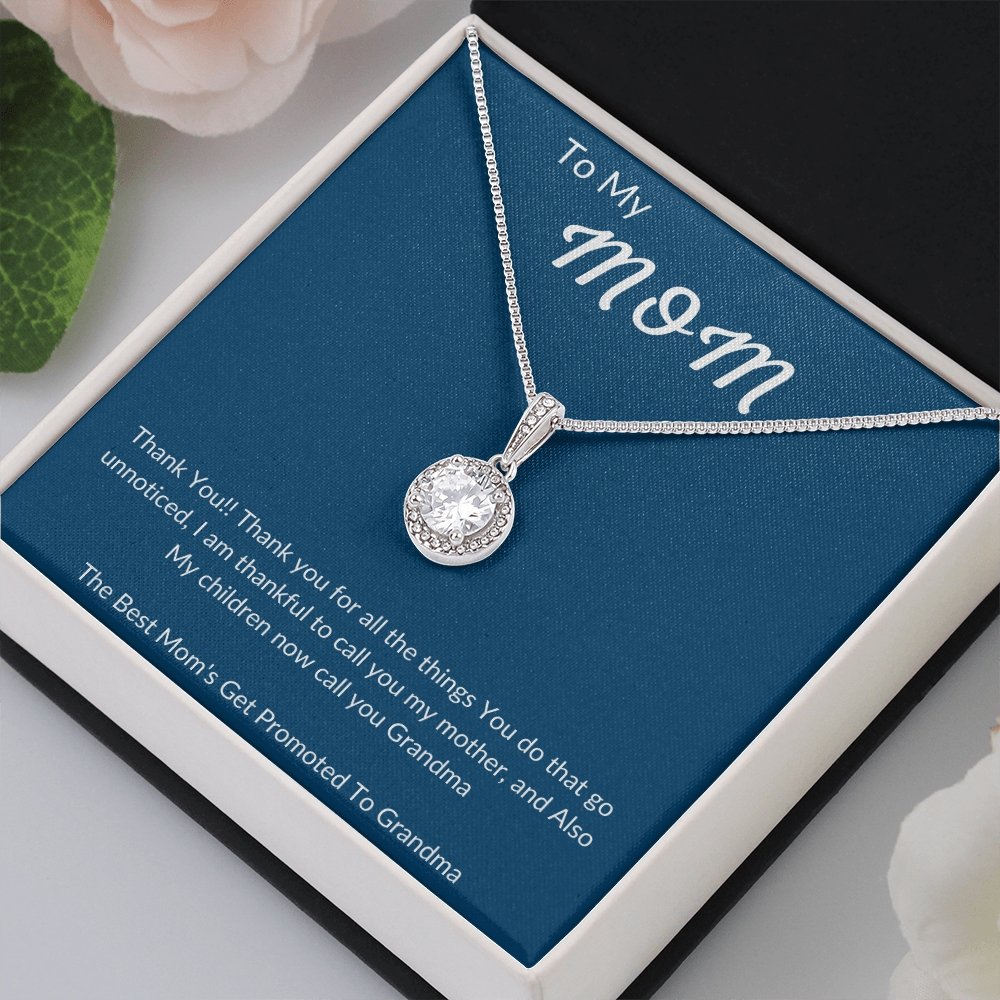 TO MY MOM | Thank you for being the Best Mom | Jewelry | C30187TR, lx-C30187, PB23-WOOD, PROD-2010223, PT-2646, TNM-1, USER-43062 | TageUnlimited