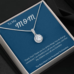 TO MY MOM | Thank you for being the Best Mom | Jewelry | C30187TR, lx-C30187, PB23-WOOD, PROD-2010223, PT-2646, TNM-1, USER-43062 | TageUnlimited