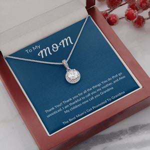 TO MY MOM | Thank you for being the Best Mom | Jewelry | C30187TR, lx-C30187, PB23-WOOD, PROD-2010223, PT-2646, TNM-1, USER-43062 | TageUnlimited