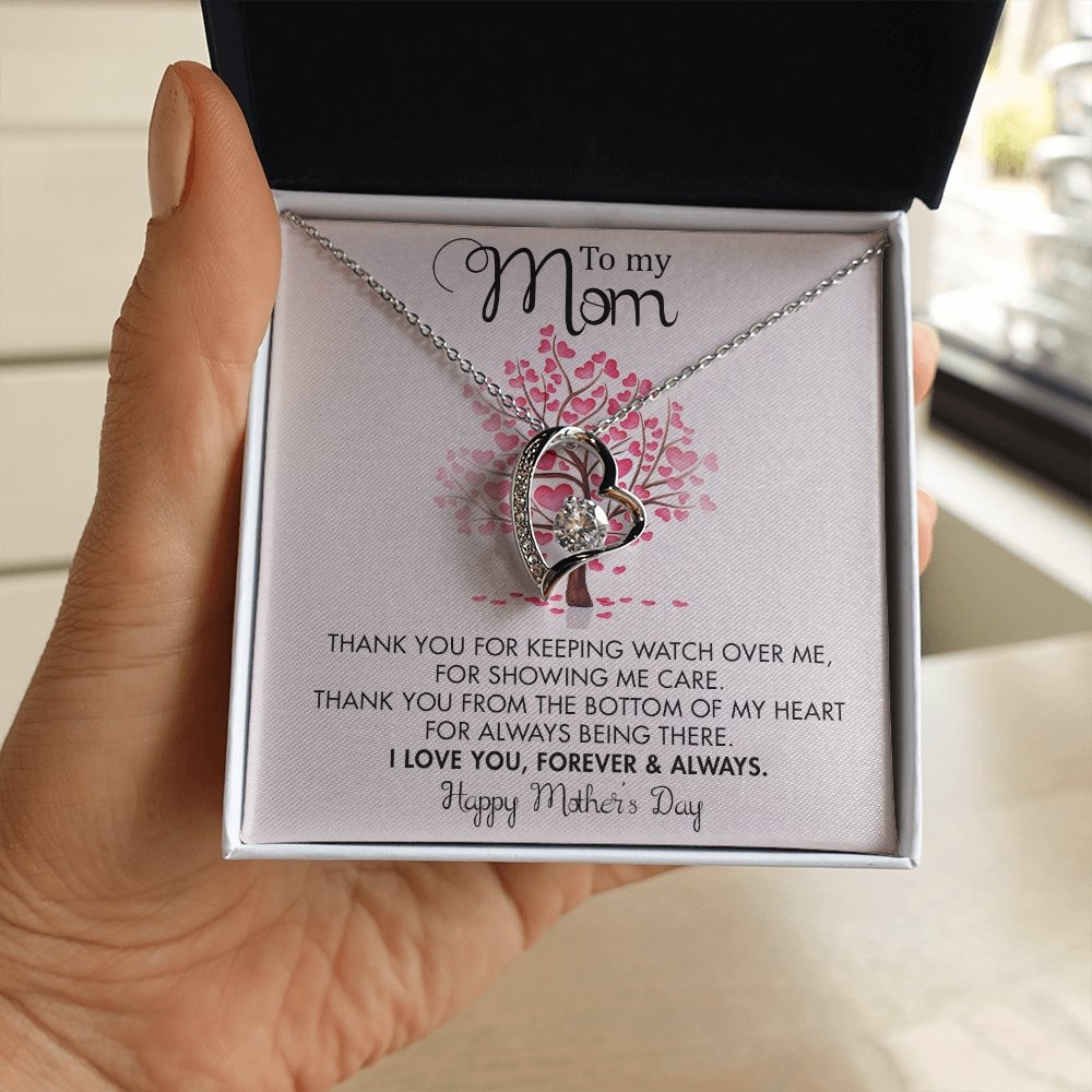 To My Mom | Thank you From The Bottom Of My Heart | Jewelry | C30025TG, C30025TR, lx-C30025, PB23-WOOD, PROD-2035055, PT-781, TNM-1, USER-43062 | TageUnlimited
