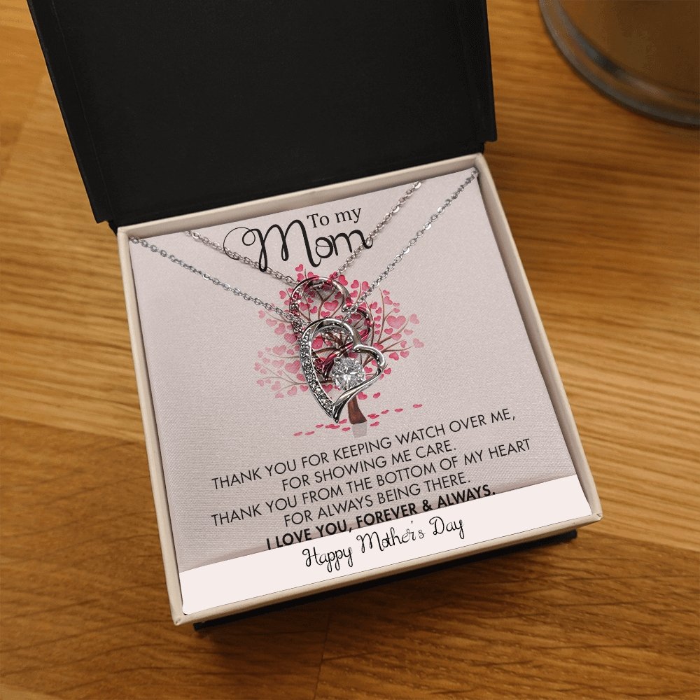 To My Mom | Thank you From The Bottom Of My Heart | Jewelry | C30025TG, C30025TR, lx-C30025, PB23-WOOD, PROD-2035055, PT-781, TNM-1, USER-43062 | TageUnlimited