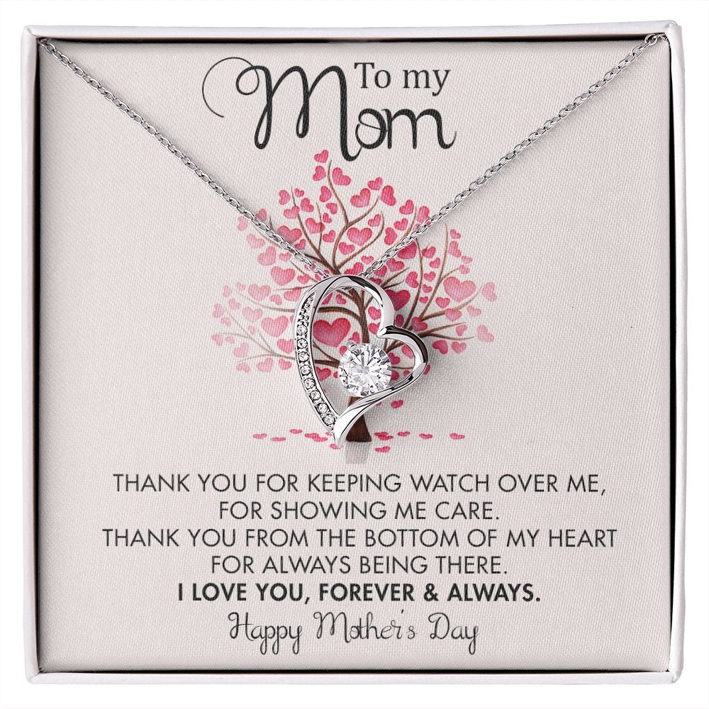 To My Mom | Thank you From The Bottom Of My Heart | Jewelry | C30025TG, C30025TR, lx-C30025, PB23-WOOD, PROD-2035055, PT-781, TNM-1, USER-43062 | TageUnlimited
