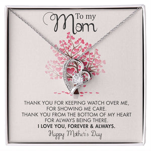 To My Mom | Thank you From The Bottom Of My Heart | Jewelry | C30025TG, C30025TR, lx-C30025, PB23-WOOD, PROD-2035055, PT-781, TNM-1, USER-43062 | TageUnlimited
