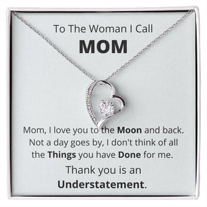 To My Mom | To the Woman I Call Mom Necklace | Jewelry | C30025TG, C30025TR, lx-C30025, PB23-WOOD, PROD-2050060, PT-781, TNM-1, USER-43062 | TageUnlimited