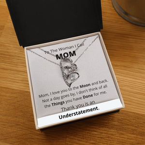 To My Mom | To the Woman I Call Mom Necklace | Jewelry | C30025TG, C30025TR, lx-C30025, PB23-WOOD, PROD-2050060, PT-781, TNM-1, USER-43062 | TageUnlimited