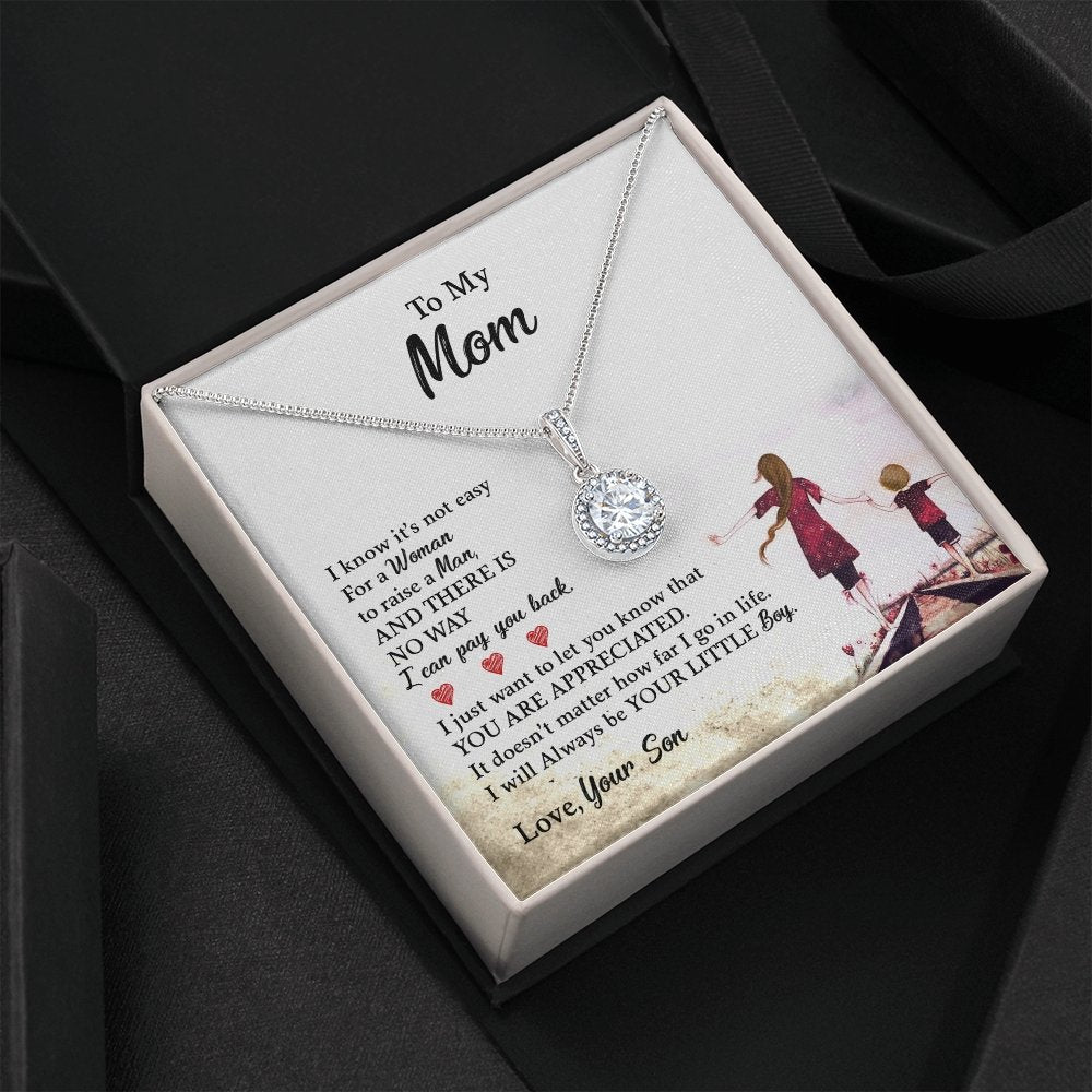 To My Mom | You Are Appreciated ❤️💖(Eternal Hope Necklace) | Jewelry | C30187TR, lx-C30187, PB23-WOOD, PROD-1879168, PT-2646, TNM-1, USER-43062 | TageUnlimited