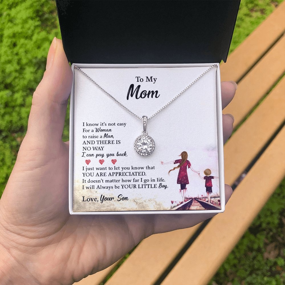 To My Mom | You Are Appreciated ❤️💖(Eternal Hope Necklace) | Jewelry | C30187TR, lx-C30187, PB23-WOOD, PROD-1879168, PT-2646, TNM-1, USER-43062 | TageUnlimited