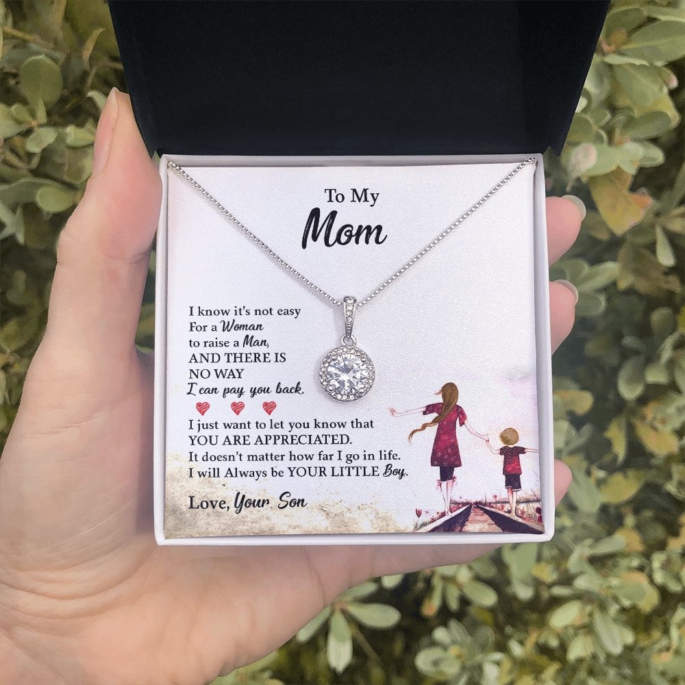 To My Mom | You Are Appreciated ❤️💖(Eternal Hope Necklace) | Jewelry | C30187TR, lx-C30187, PB23-WOOD, PROD-1879168, PT-2646, TNM-1, USER-43062 | TageUnlimited