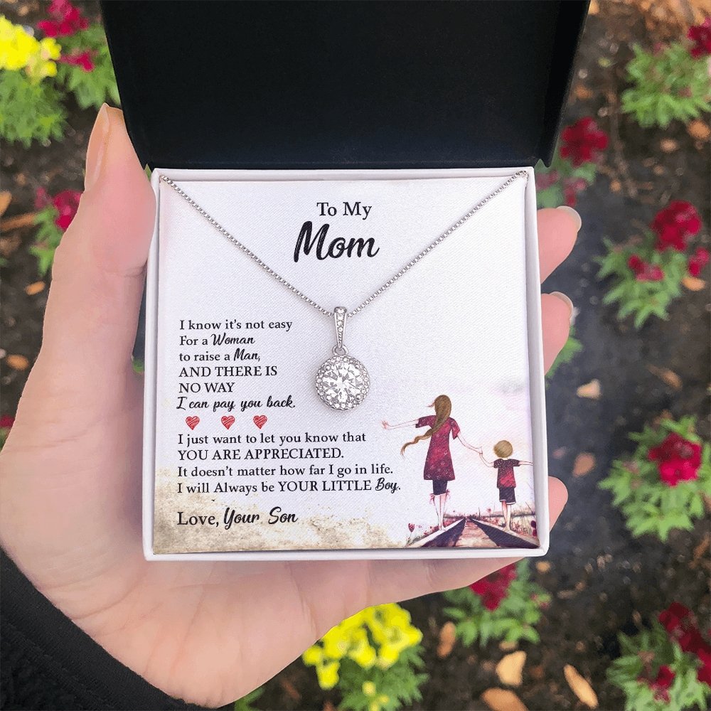 To My Mom | You Are Appreciated ❤️💖(Eternal Hope Necklace) | Jewelry | C30187TR, lx-C30187, PB23-WOOD, PROD-1879168, PT-2646, TNM-1, USER-43062 | TageUnlimited