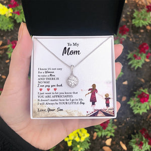 To My Mom | You Are Appreciated ❤️💖(Eternal Hope Necklace) | Jewelry | C30187TR, lx-C30187, PB23-WOOD, PROD-1879168, PT-2646, TNM-1, USER-43062 | TageUnlimited