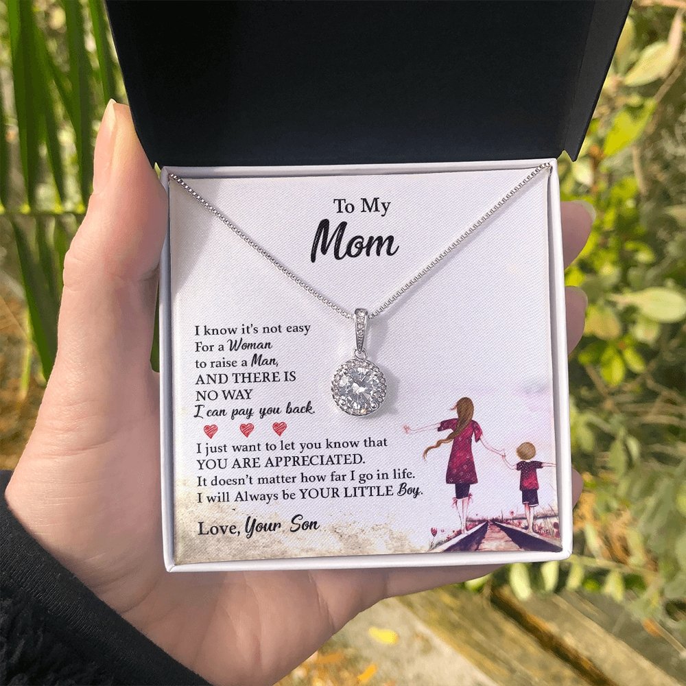 To My Mom | You Are Appreciated ❤️💖(Eternal Hope Necklace) | Jewelry | C30187TR, lx-C30187, PB23-WOOD, PROD-1879168, PT-2646, TNM-1, USER-43062 | TageUnlimited