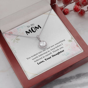 To My Mom | You Looked Into Me | Jewelry | C30187TR, lx-C30187, PB23-WOOD, PROD-2059242, PT-2646, TNM-1, USER-43062 | TageUnlimited