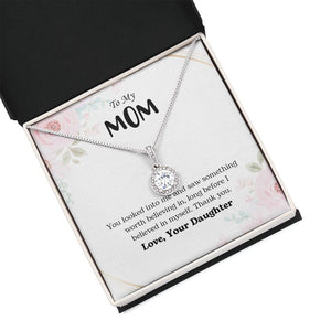 To My Mom | You Looked Into Me | Jewelry | C30187TR, lx-C30187, PB23-WOOD, PROD-2059242, PT-2646, TNM-1, USER-43062 | TageUnlimited