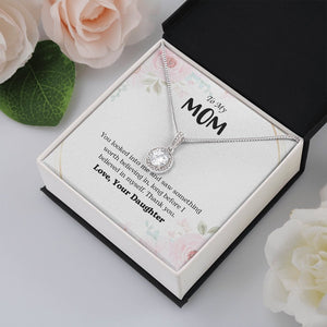 To My Mom | You Looked Into Me | Jewelry | C30187TR, lx-C30187, PB23-WOOD, PROD-2059242, PT-2646, TNM-1, USER-43062 | TageUnlimited