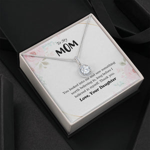 To My Mom | You Looked Into Me | Jewelry | C30187TR, lx-C30187, PB23-WOOD, PROD-2059242, PT-2646, TNM-1, USER-43062 | TageUnlimited