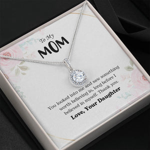 To My Mom | You Looked Into Me | Jewelry | C30187TR, lx-C30187, PB23-WOOD, PROD-2059242, PT-2646, TNM-1, USER-43062 | TageUnlimited