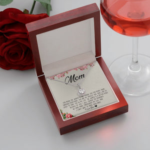 To My Mom | You Mean The World To Me | Jewelry | C30187TR, lx-C30187, PB23-WOOD, PROD-2008178, PT-2646, TNM-1, USER-43062 | TageUnlimited