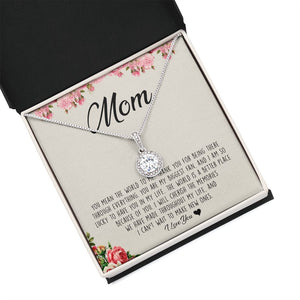 To My Mom | You Mean The World To Me | Jewelry | C30187TR, lx-C30187, PB23-WOOD, PROD-2008178, PT-2646, TNM-1, USER-43062 | TageUnlimited