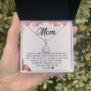 To My Mom | You Mean The World To Me | Jewelry | C30187TR, lx-C30187, PB23-WOOD, PROD-2008178, PT-2646, TNM-1, USER-43062 | TageUnlimited