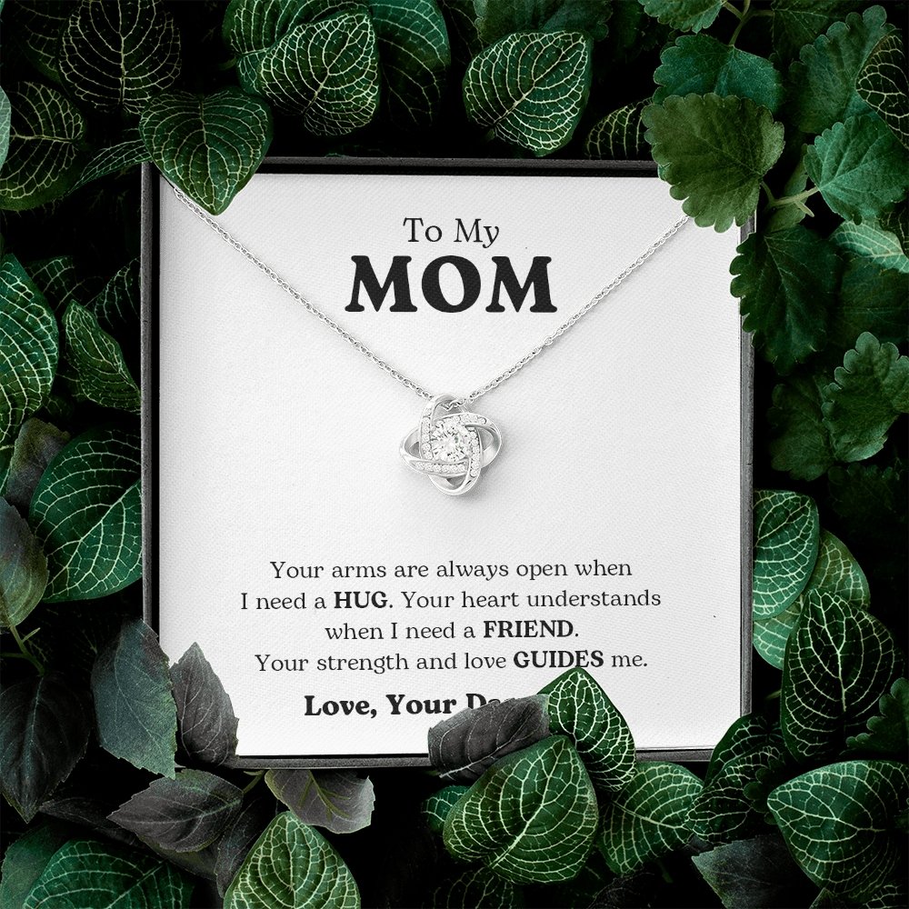 To My Mom | Your Arms Are Always Open | Jewelry | C30011TG, C30011TR, lx-C30011, PB23-WOOD, PROD-2059194, PT-922, TNM-1, USER-43062 | TageUnlimited