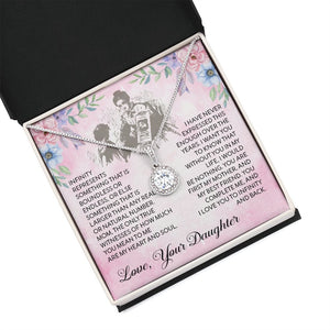 To My Mother | I Love You To Infinity And Back | Jewelry | C30187TR, lx-C30187, PB23-WOOD, PROD-2055572, PT-2646, TNM-1, USER-43062 | TageUnlimited