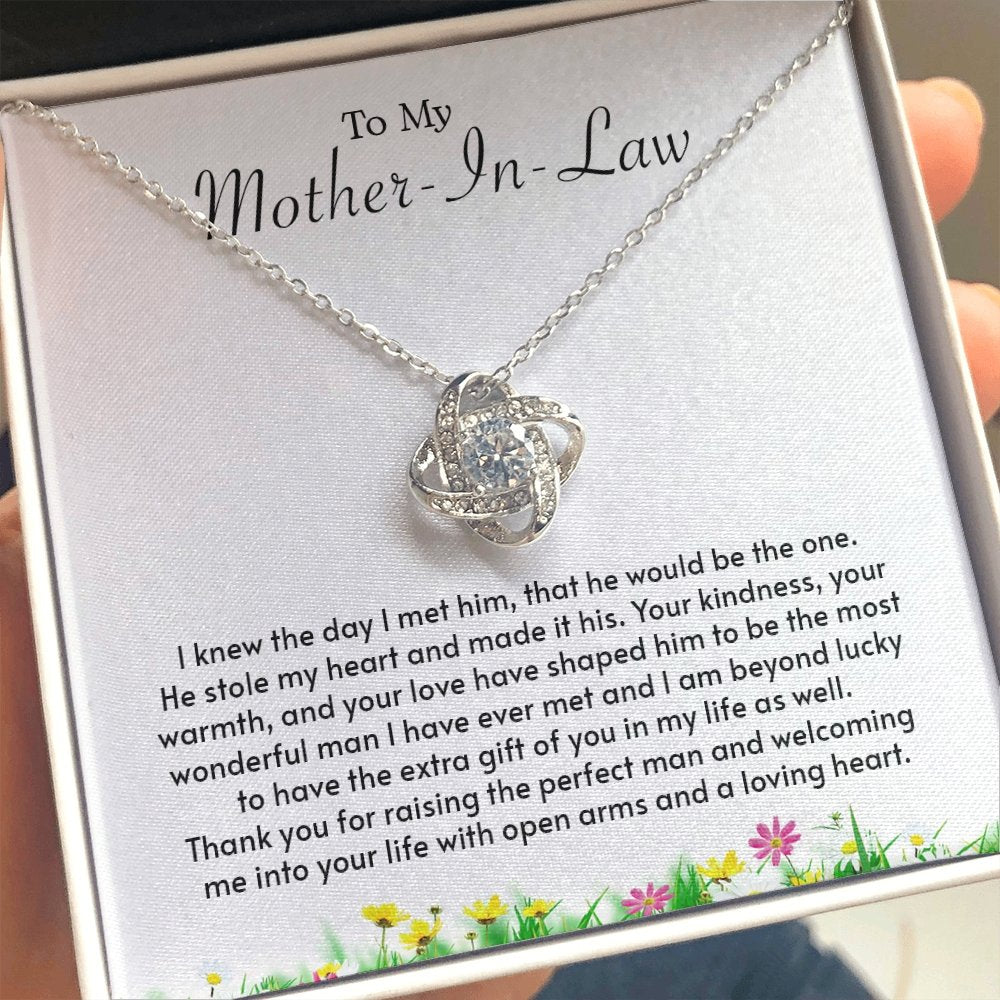 To My Mother In Law | Thank You For Raising The Perfect Man | Jewelry | C30011TG, C30011TR, lx-C30011, PB23-WOOD, PROD-2074635, PT-922, TNM-1, USER-43062 | TageUnlimited