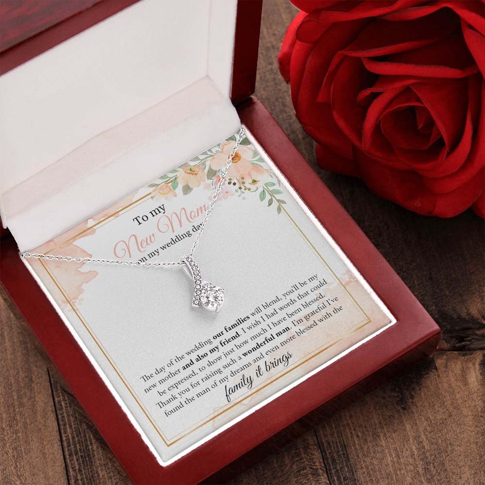 To My New Mom | I'm Grateful ❤️🌹 | Jewelry | C30084TR, lx-C30084, PB23-WOOD, PROD-1834618, PT-930, TNM-1, USER-43062 | TageUnlimited