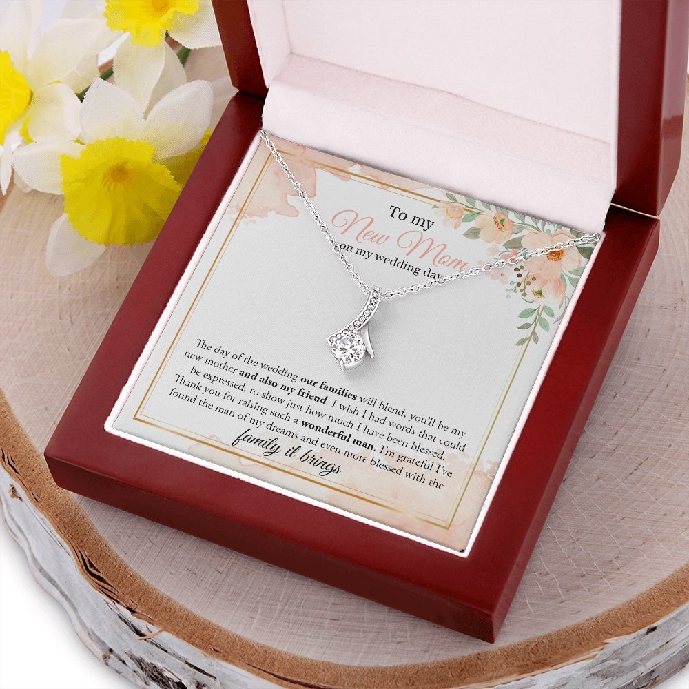 To My New Mom | I'm Grateful ❤️🌹 | Jewelry | C30084TR, lx-C30084, PB23-WOOD, PROD-1834618, PT-930, TNM-1, USER-43062 | TageUnlimited