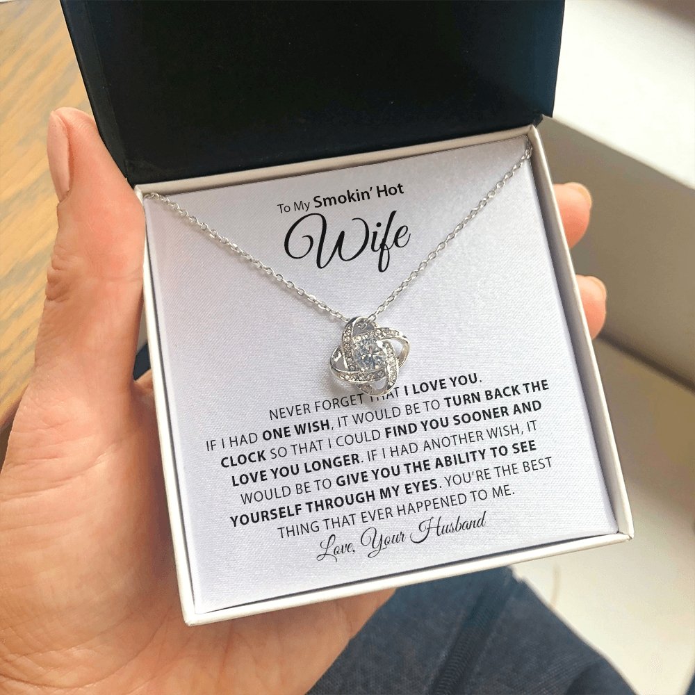 To My Smokin Hot Wife | Will Love You Longer 💖🔥 | Jewelry | C30011TG, C30011TR, lx-C30011, PB23-WOOD, PROD-1600473, PT-922, TNM-1, USER-43062 | TageUnlimited
