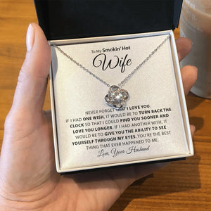 To My Smokin Hot Wife | Will Love You Longer 💖🔥 | Jewelry | C30011TG, C30011TR, lx-C30011, PB23-WOOD, PROD-1600473, PT-922, TNM-1, USER-43062 | TageUnlimited