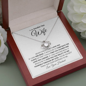To My Smokin Hot Wife | Will Love You Longer 💖🔥 | Jewelry | C30011TG, C30011TR, lx-C30011, PB23-WOOD, PROD-1600473, PT-922, TNM-1, USER-43062 | TageUnlimited